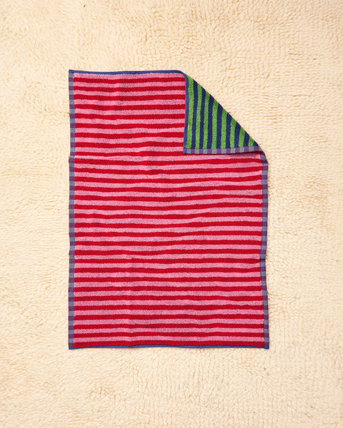 Bug Stripe Bath and Hand Towels
