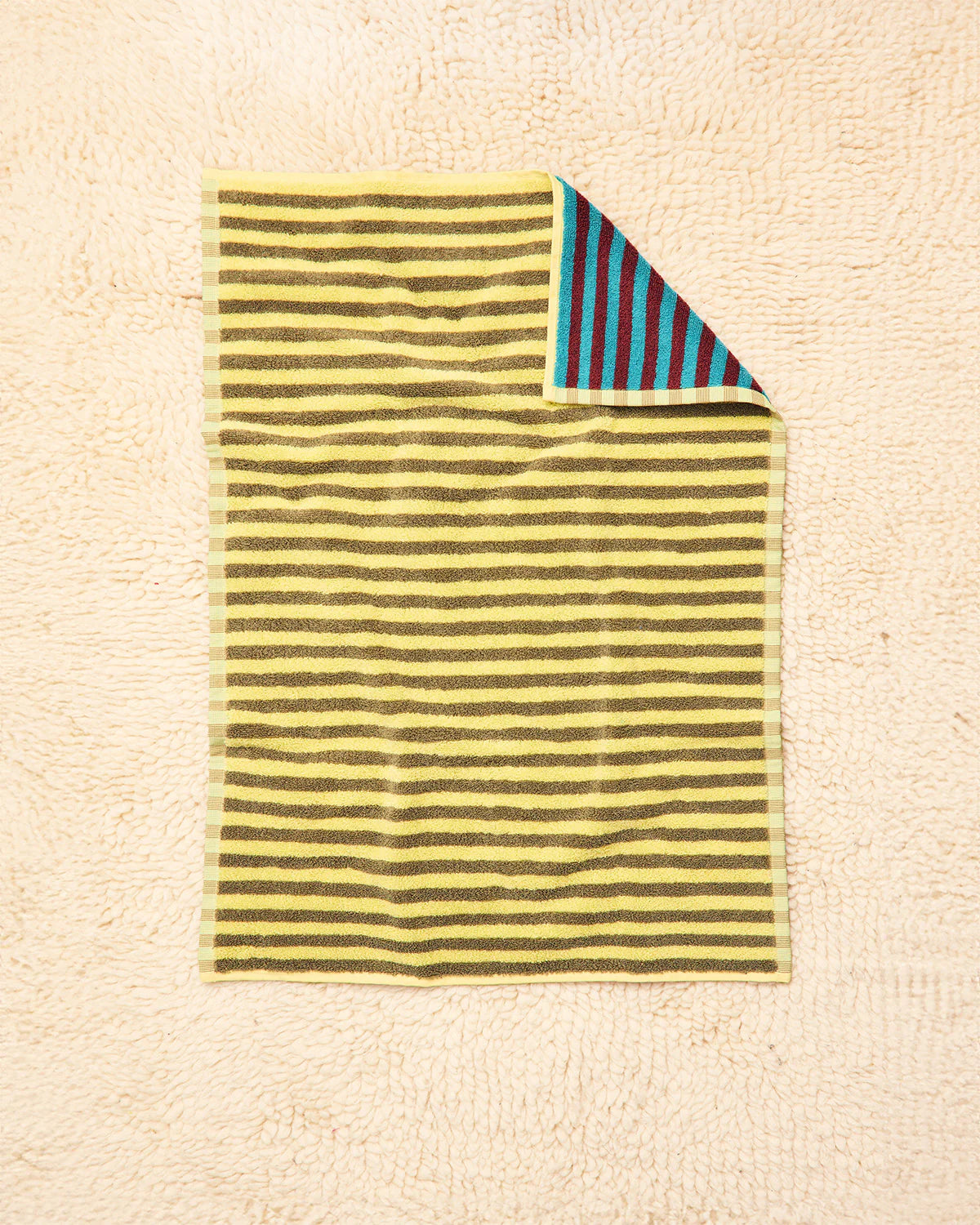 Bug Stripe Bath and Hand Towels
