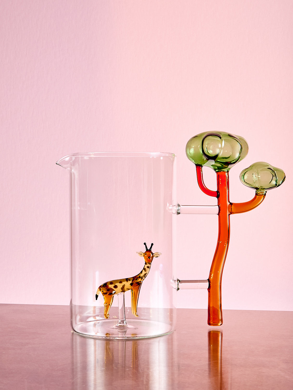 Giraffe & Baobab Pitcher