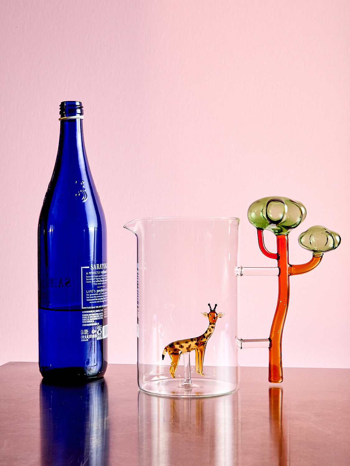 Giraffe & Baobab Pitcher