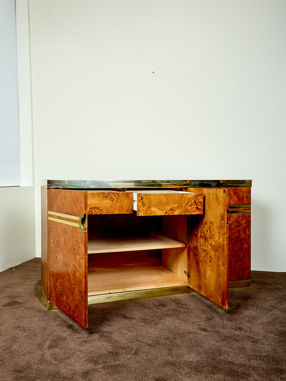 Burl Credenza