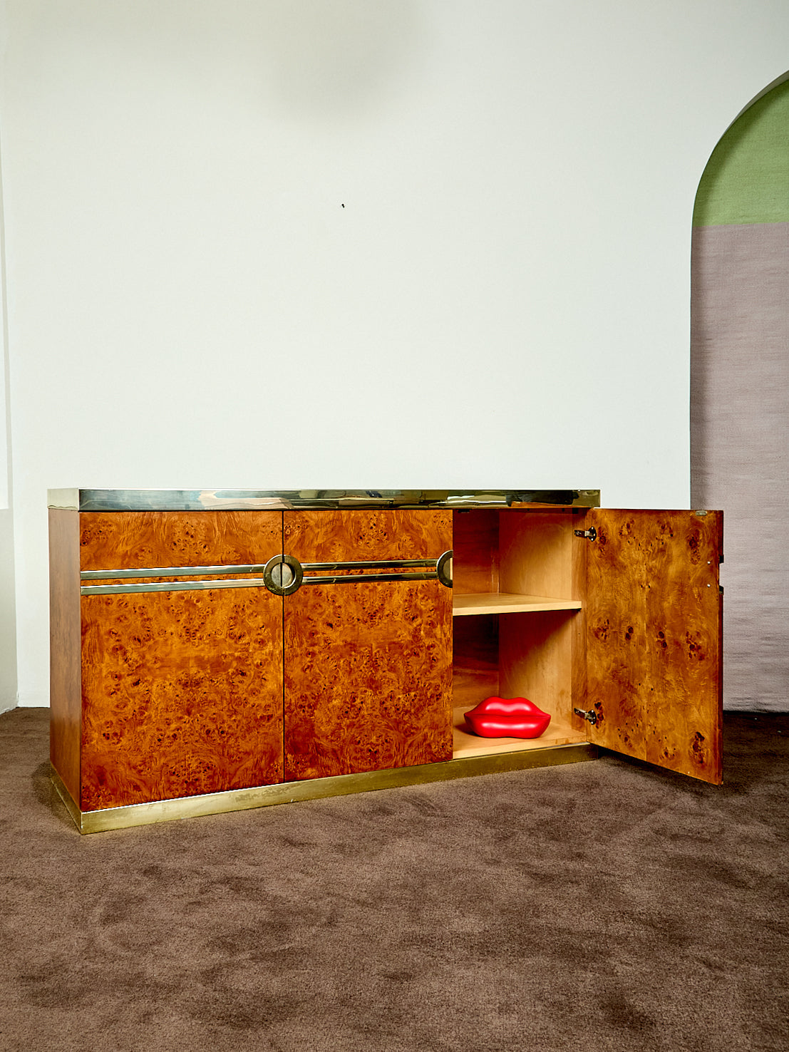 Burl Credenza