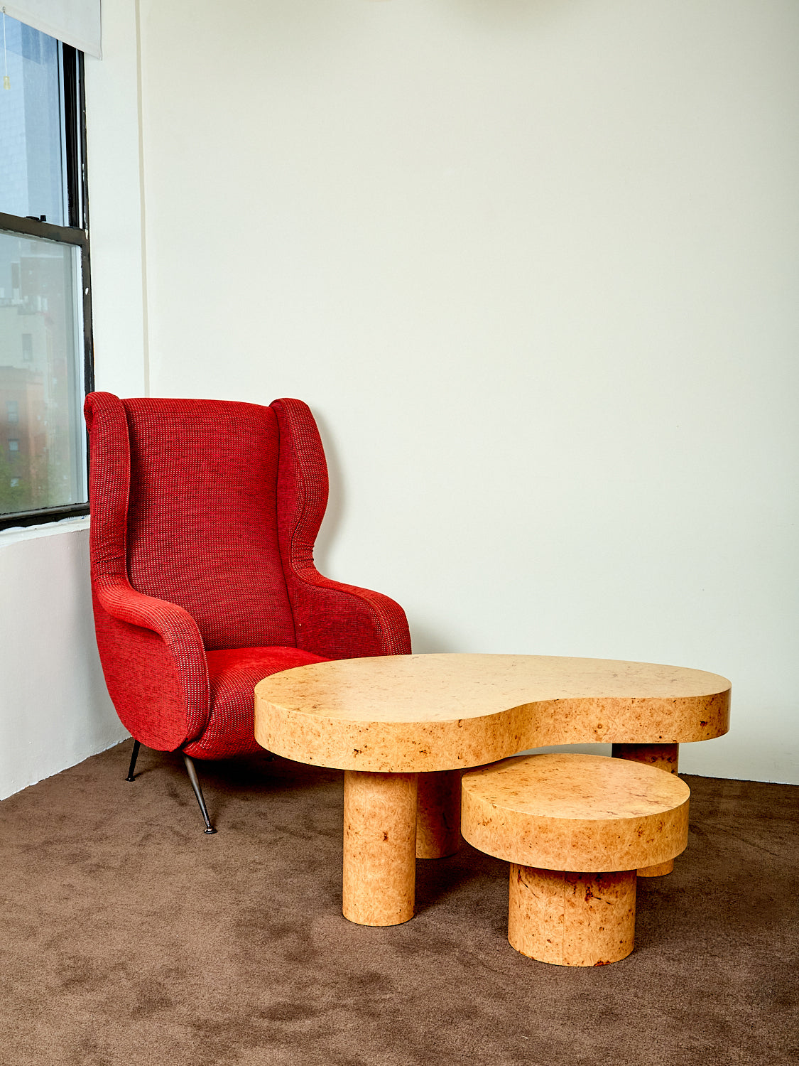Burl Puddle Table