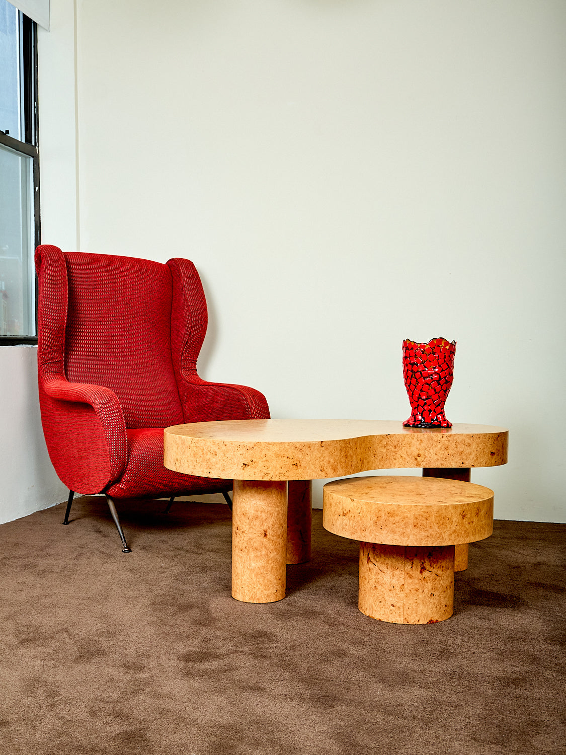 Burl Puddle Table