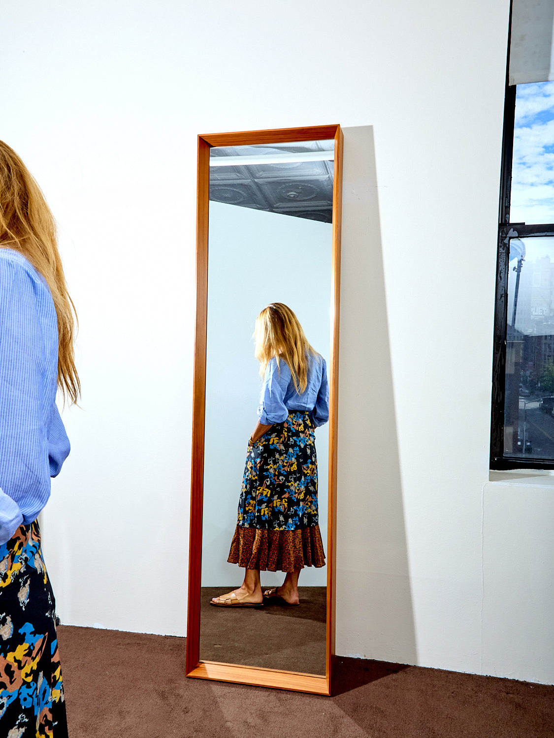 Wooden Frame Mirror