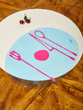 Transparent Table-Mates Placemat Fruit Collection