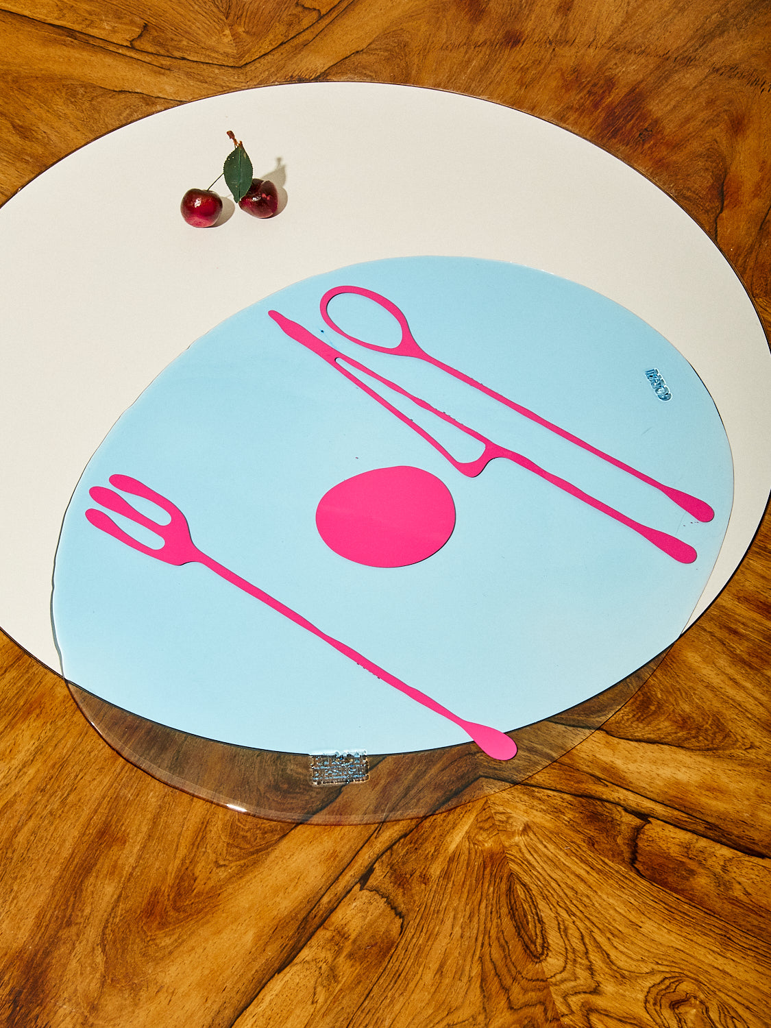 Transparent Table-Mates Placemat Fruit Collection