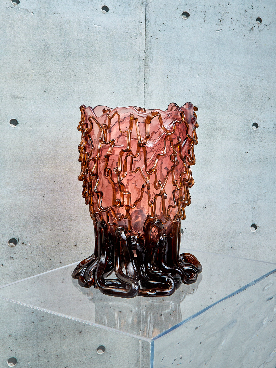 Medusa Vessel in Amber