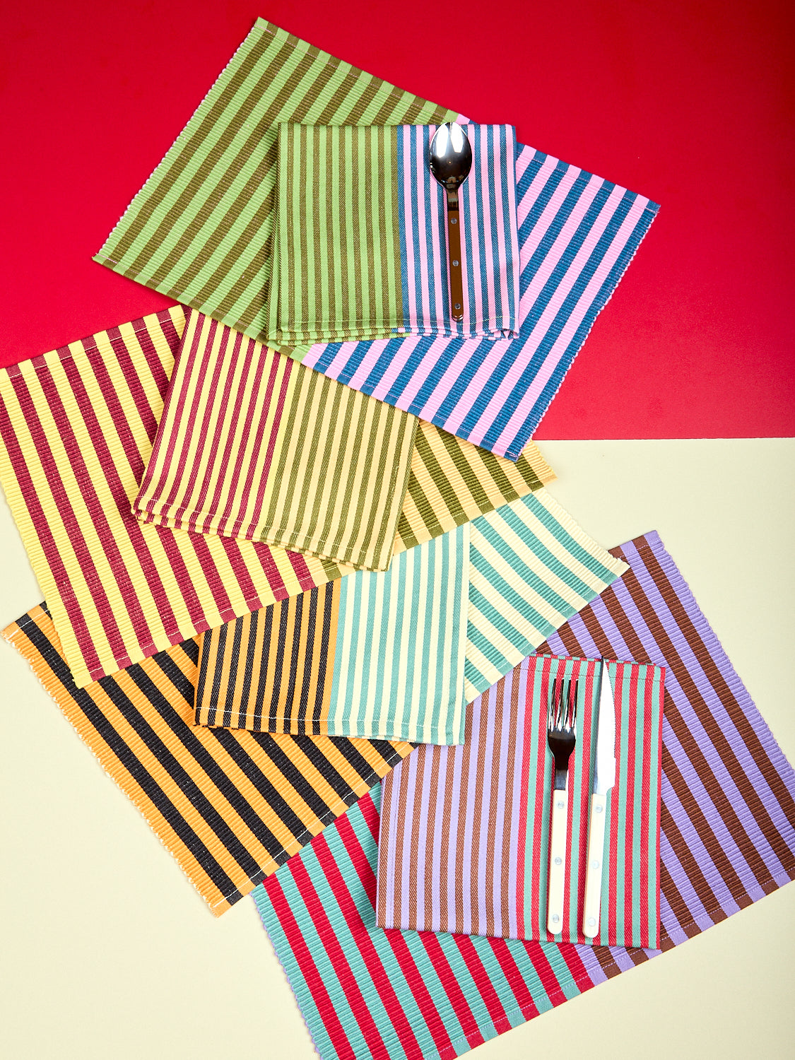 Duo Striped Placemats