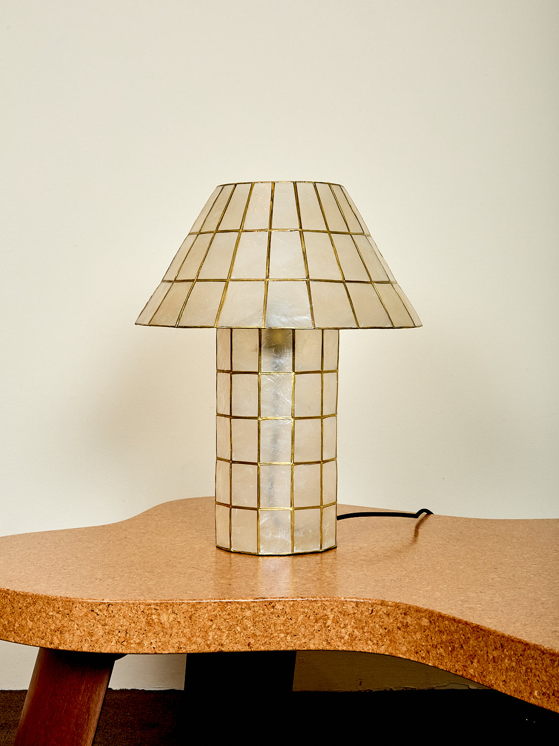 Mother of Pearl Table Lamp