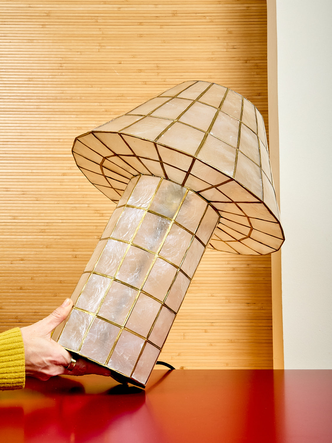 Mother of Pearl Table Lamp