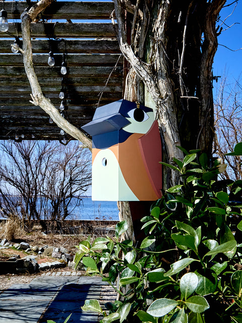 Hand-Painted Birdhouse