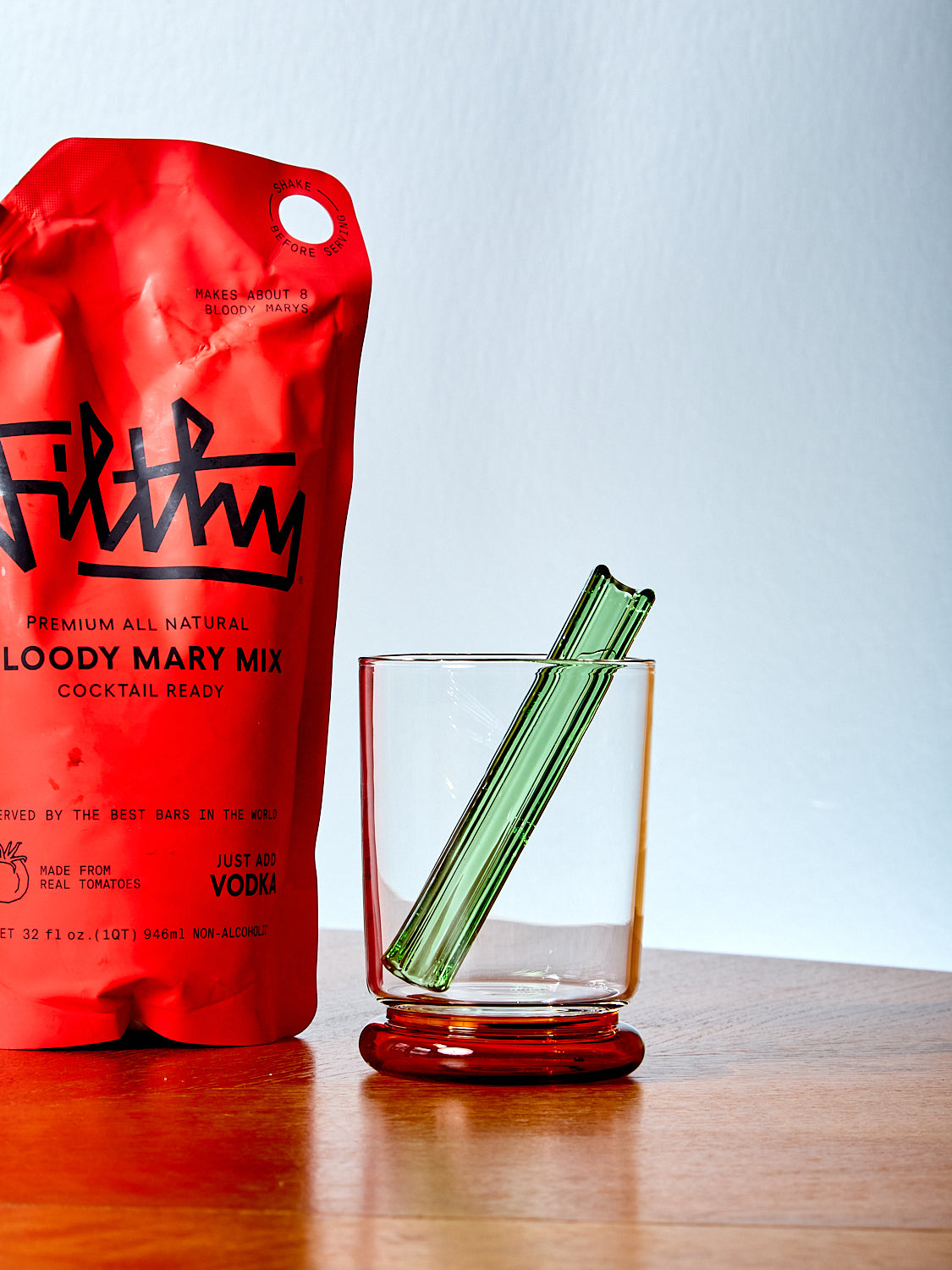 Bloody Mary Cocktail Glass