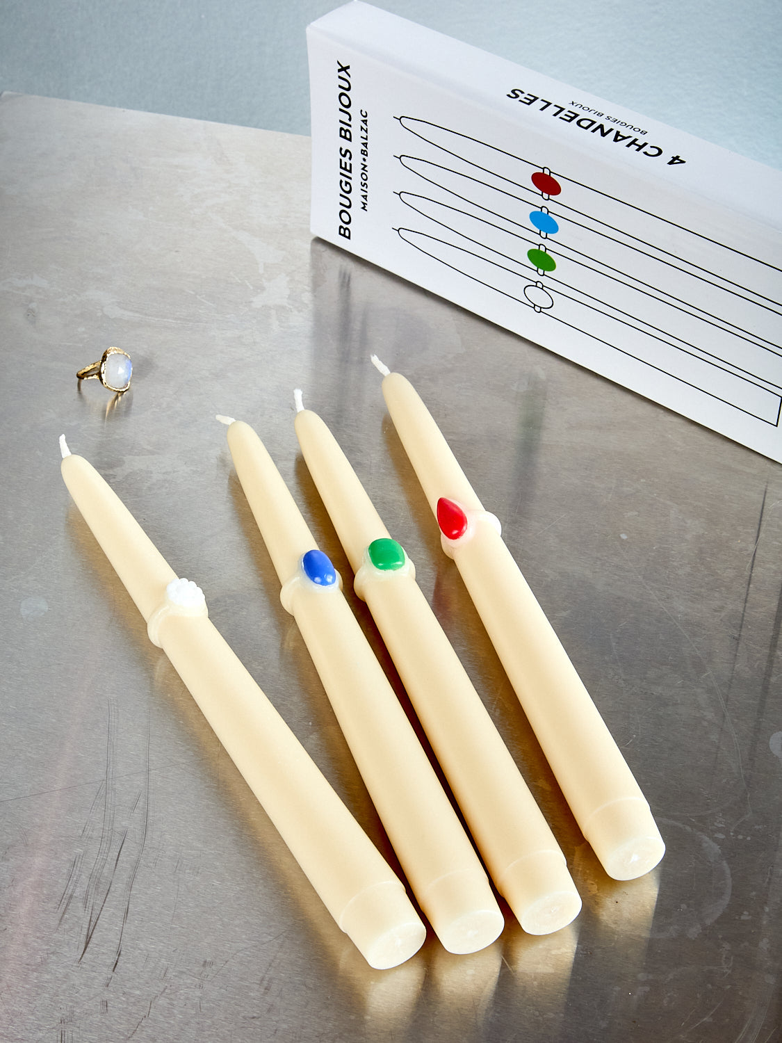 Bijoux Set of Taper Candles