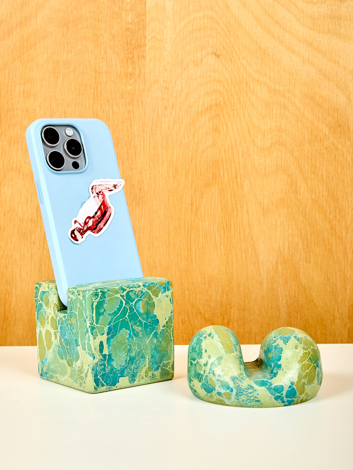 Concrete Device Stand