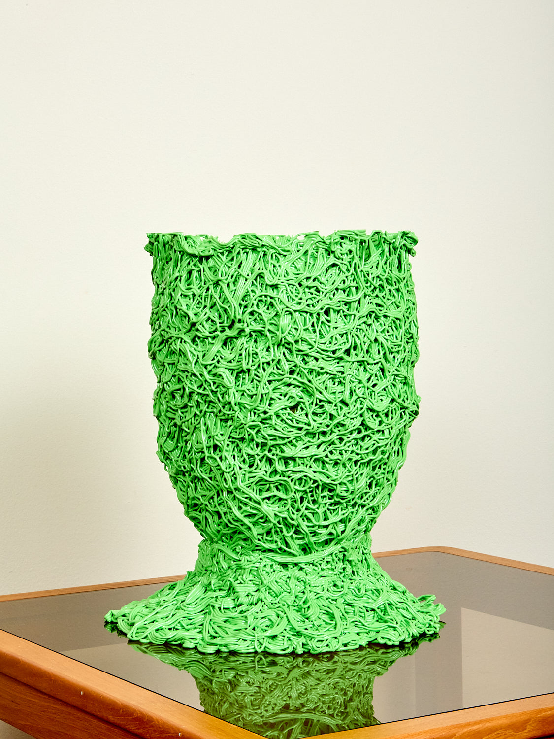 Moss Vessel in Apple Gold