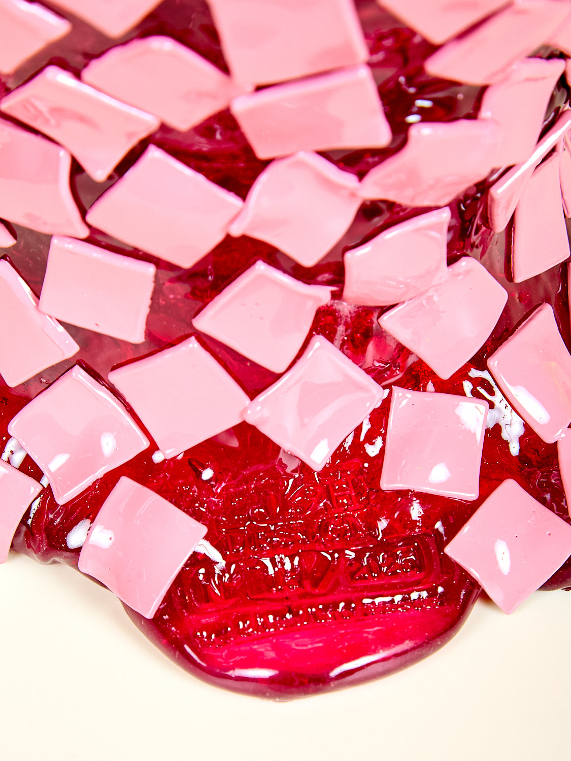 Large Rock Vessel in Fuchsia