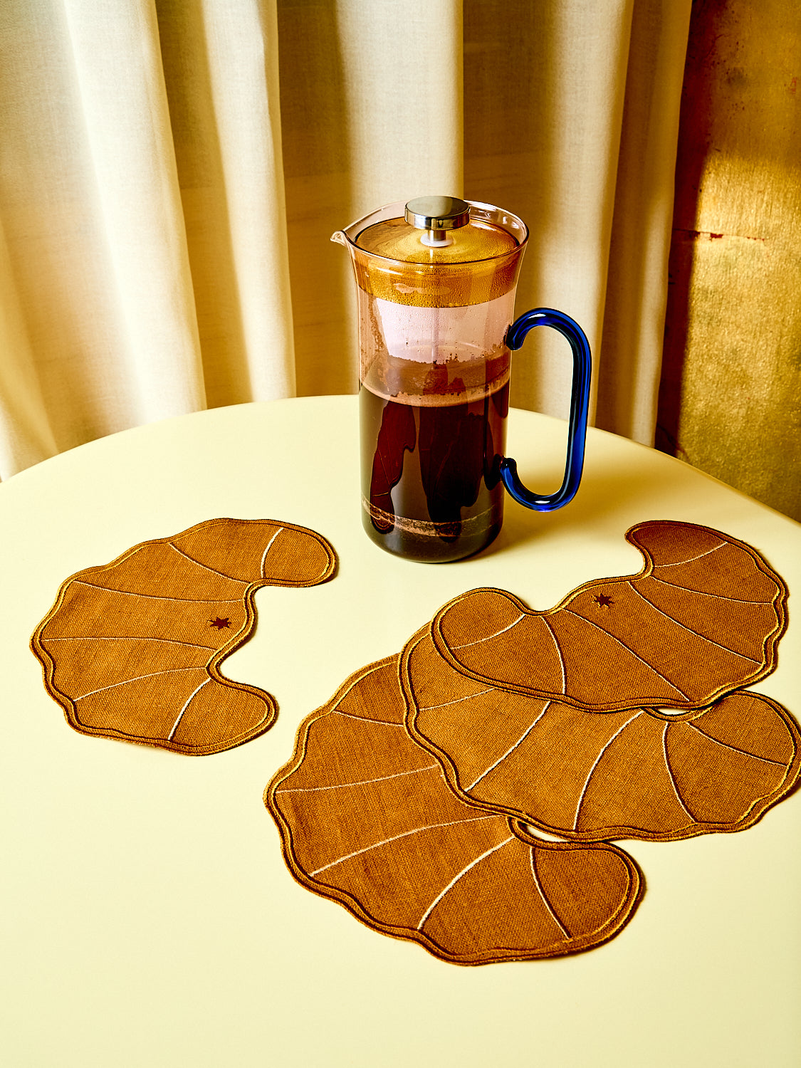 Croissant Cocktail Napkins