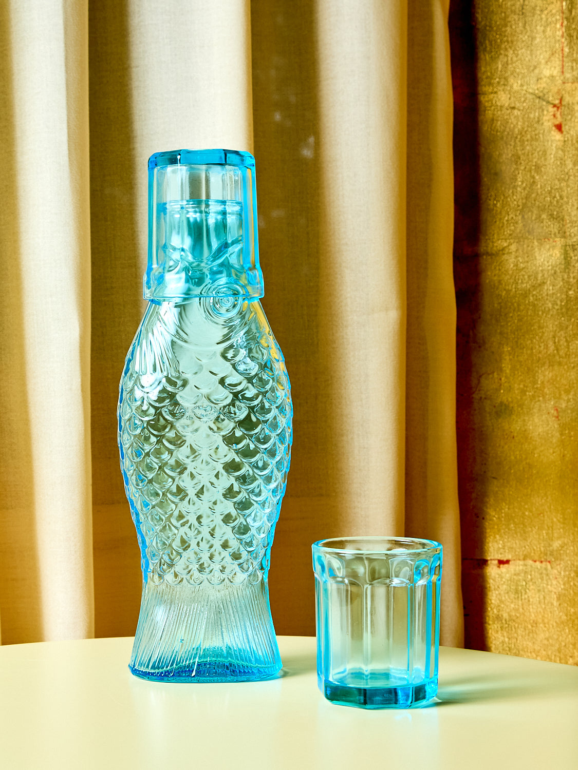 Fish Carafe and Glasses Set