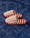 Striped Slippers