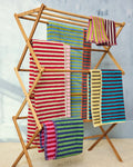 Bug Stripe Bath and Hand Towels